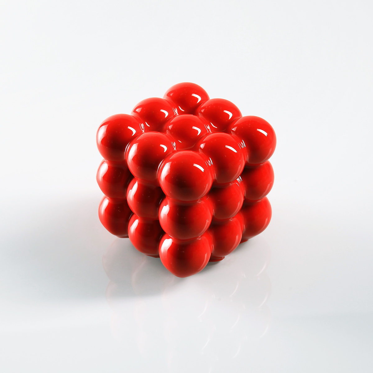 3*3*3 spheres from the series Geometric desserts